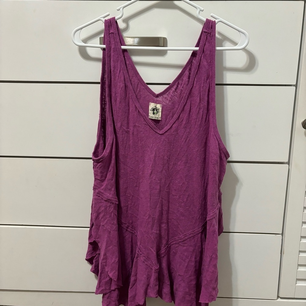 Free People Rosie Drop Waist Tank - Picture 3 of 6